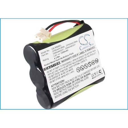 Bsc Preferred Panasonic P-P502 TYPE 10 Cordless Phone Replacement Battery CS-P502CL.17